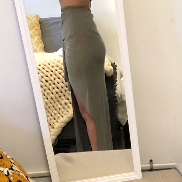 Sexy High Low Tied Skirt - Picture 2 of 4